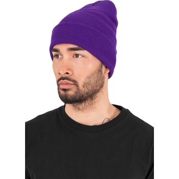 Urban Classics Шапка бийни в лилав цвят Heavyweight Long Beanie UB-1501KC-00195 - Лилав, размер one size