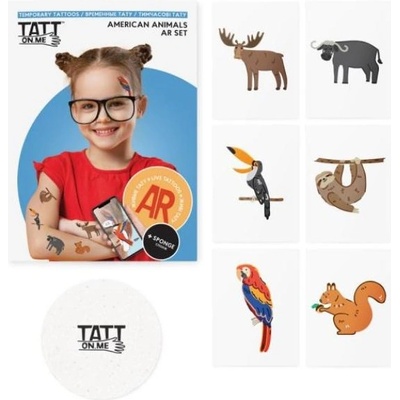 TATTonMe Живи татуировки за деца Американски животни (TSAR_American)