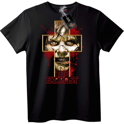 NOONEBRAND Тениска Екзорсистът Кръст - M, Black