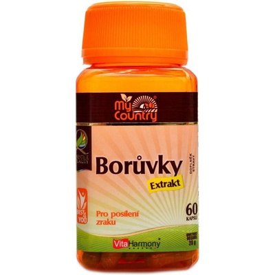 VitaHarmony VE Borůvky borůvkový extrakt 40 mg 130 kapslí