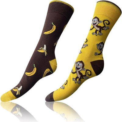 Bellinda ponožky Crazy Socks BE491004-306 3-pack Sivá