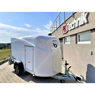 Debon Cargo bílý – celolaminátový aerodynamický přívěs