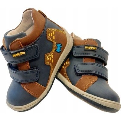 Wojtyłko polobotky kotníkové boty kožená