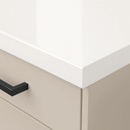 Pfleiderer Zástena PFLEIDERER Kryštálová biela / U11026SD 2050 mm 600 mm