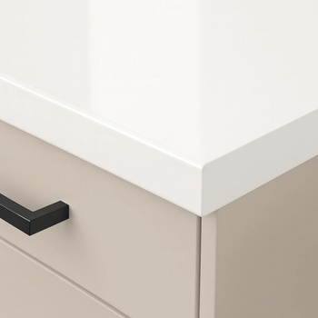 Pfleiderer Zástena PFLEIDERER Kryštálová biela / U11026SD 2050 mm 600 mm