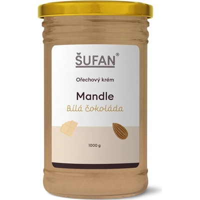 ŠUFAN Mandle s bielou čokoládou 1 000 g