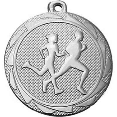 ME104 Medaila kovová ø 45mm: Beh Atletika strieborná