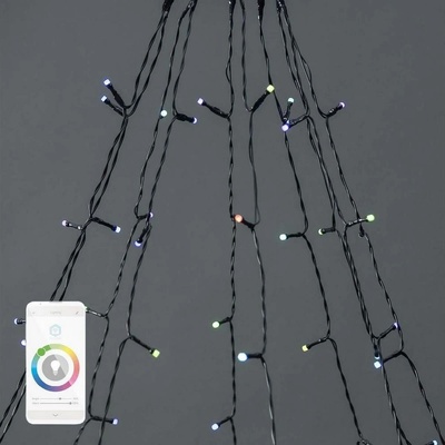 Nedis SmartLife LED Wi-Fi RGB 180 LED 10 x 2 m Android IOS WIFILXT01C180