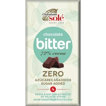 Chocolates Solé Шоколади Solé - 72% със стевия без захар