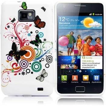 Image 1 of Samsung I9100 Galaxy S II Flora V2 Силиконов Калъф + Протектор