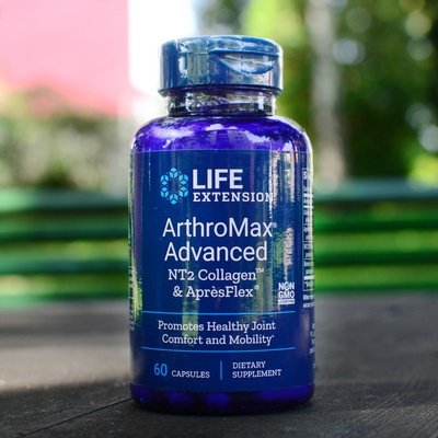 Life Extension ArthroMax Advanced s NT2 kolagenem a ApresFlex 60 kapsúl
