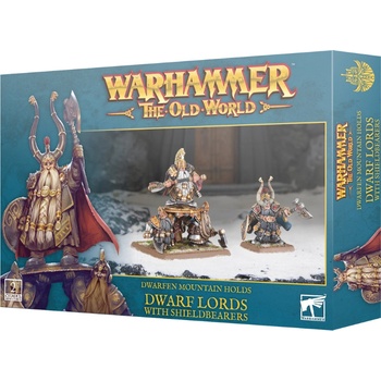 Games Workshop Dwarf Lords with Shieldbearers (10-11)