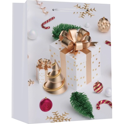 EUROCOM Подаръчна торбичка XMAS Special Medium, 18x23x10 cm, 71263 (25158-А-71263)