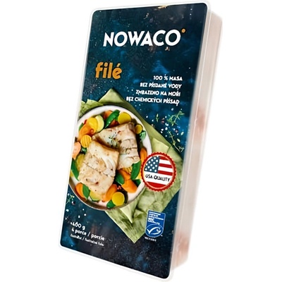 Nowaco Filé z Aljašky z mořské štiky 400g – Sleviste.cz