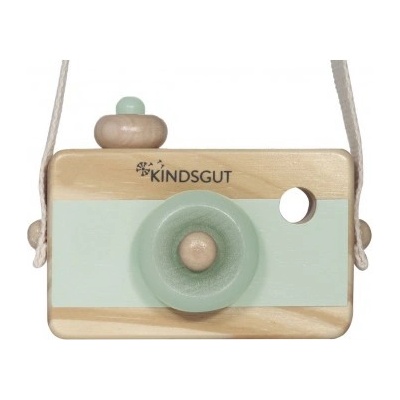 Kindsgut dřevěný fotoaparát mintový BW00092017N