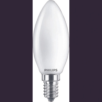 Philips Lighting 27217000 LED Energetická třída EEK2021 F A G E14 4.3 W = 40 W teplá bílá