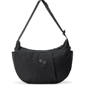 pinqponq Чанта за рамо Pinqponq Krumm 22 Shoulder bag - Crinkle Black - размер 22 l (510-6537-0111)