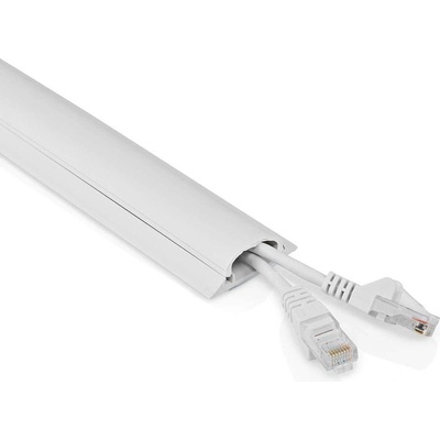 Nedis Kabelová lišta pro kabely do 16 mm PVC 0.5 m bílá CMDT4516WT500 – Hledejceny.cz
