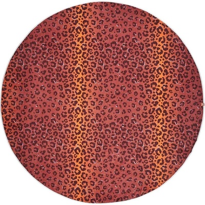 After Round Towel leopard o 140 cm 21
