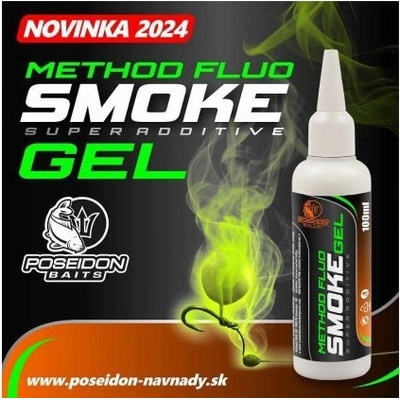 Poseidon Baits Method FLUO smoke gel 100ml - Ananas