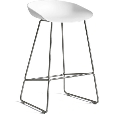 Hay Aas 38 Low Stainless Steel white