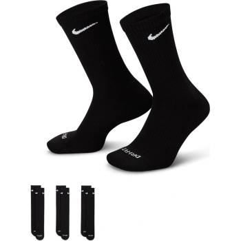 Nike Мъжки чорапи Nike 3 Pack Crew Socks Mens - Black/White