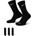 Nike Мъжки чорапи Nike 3 Pack Crew Socks Mens - Black/White