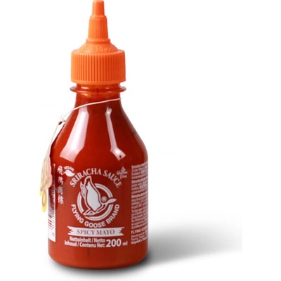FLYING GOOSE Sriracha Spicy Mayo Pikantná omáčka s majonézovou príchuťou 200 ml