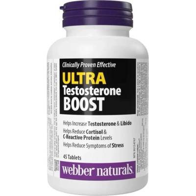 Webber Naturals Ultra Testosterone Boost, 45 таблетки, Webber Naturals (3957 WN)