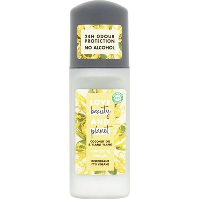 Love Beauty & Planet Ylang Ylang a Kokosový olej Energizing deodorant roll-on 50 ml