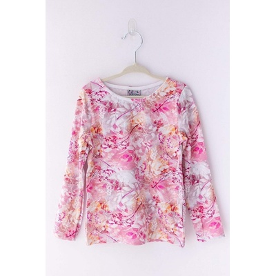 Lily Grey dívčí blůzka pink Romantic long