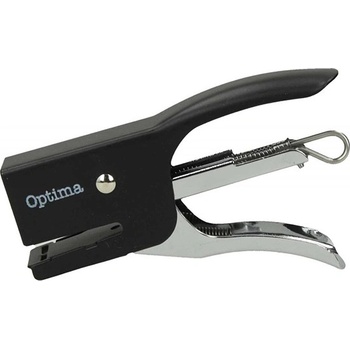 Optima Съшивател OPTIMA guide mini 25 листа 24/6 черен 22122 (22122)