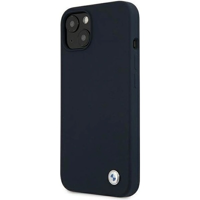 BMW Калъф BMW BMHCP13SSILNA, за iPhone 13 mini 5.4", морско, син (3666339022778)