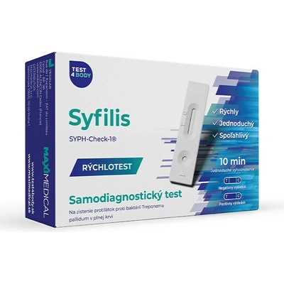 Maximedical rýchlotest Syfilis samodiagnostický test z krvi