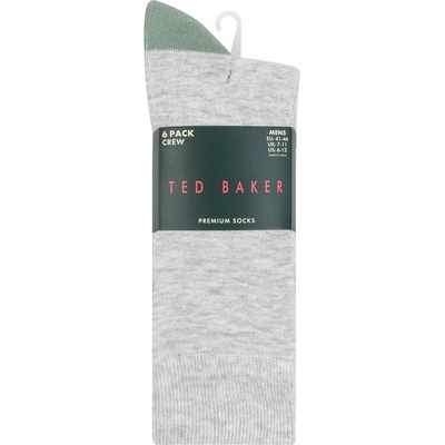 Ted Baker Чорапи Ted Baker Men's Formal Crew Socks - Black