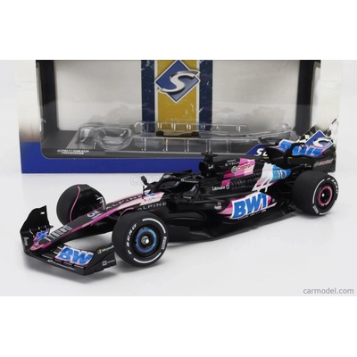 Solido Alpine F1 A524 Team Bwt Alpine N 10 Presentation Season 2024 Pierre Gasly Černá Růžová Modrá 1:18
