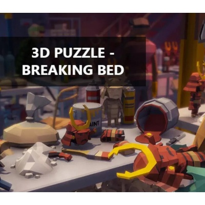 3D Puzzle - Breaking Bed