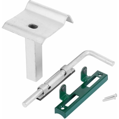 Strend Pro METALTEC DUO, 3580/1950/100x50 mm, zelený, dvoukřídlý, zahradní, ZN+PVC, RAL6005