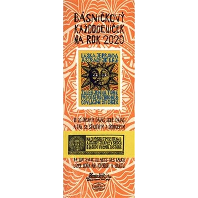 Básničkový každodeníček na rok Honza Volf 2020