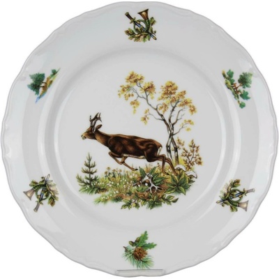Bohemia Porcelán 1987 Talíř mělký 25 cm Ofélie Jelínek FBB