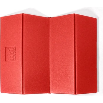 BasicNature Сгъваема възглавница за седалка червена (810487)