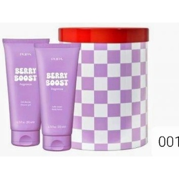 PUPA Happy Box Body Collection 2024 - Продукти за вана и тяло - Душ гел + мляко за тяло