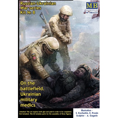 Master Box On the battlefield Ukrainian military medics MB35231 1:35