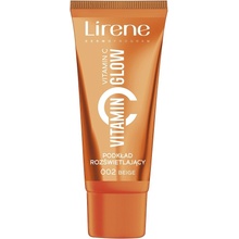 Lirene Rozjasňujúci podkladový krém Vitamin Glow 002 Beige 30 ml