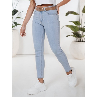 Dstreet Dámske džínsy skinny BLUEVIBE UY2679 modrá - svetlo