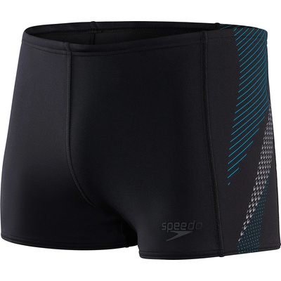 Speedo Бански гащета Speedo Men's Tech Swim Shorts - Black/Blue