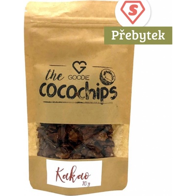 Goodie Bio Kokosové chipsy Kakao 70 g