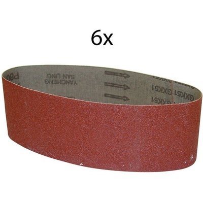 GÜDE Brúsny pás 530 x 75 mm / K100 (6 ks) 58306