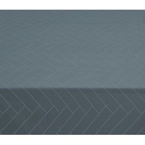 Södahl Покривка за маса Tiles Damask кръгла 160 см цвят на море (15487)