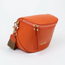 Bagger kožená crossbody kabelka oranžová 0109 Oranžová 0109